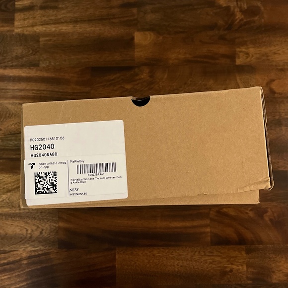 Pie Pie Women's Tie Knot Chelsea Pump Ankle Boots - Picture 3 of 5